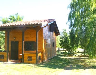 Cabaña de Madera 6 plazas